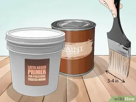 Image titled Paint Pressure‐Treated Wood Step 5