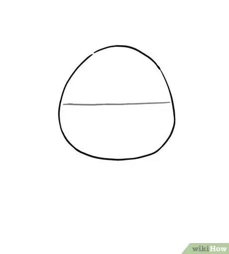 Image titled Draw a line in the middle of the circle that will divide it into half these are guidline Step 2