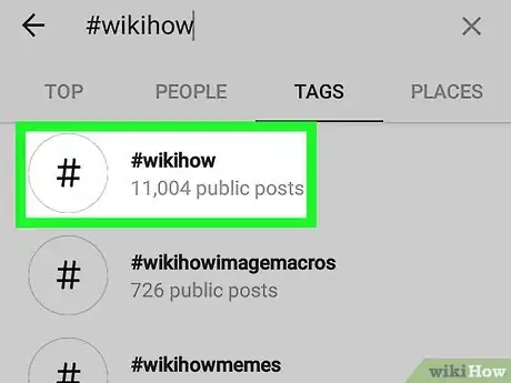 Image titled Follow a Hashtag on Instagram Step 3