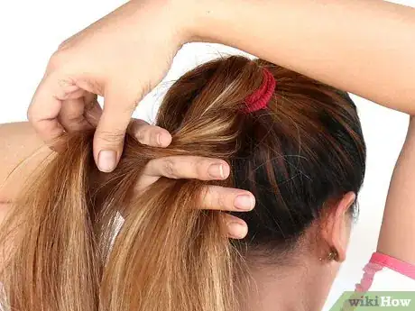 Image titled Do a 3D Flower Bun Step 6