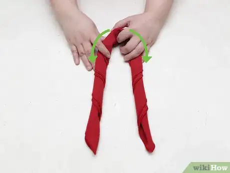Image titled Fold a Napkin for a Napkin Ring Step 16