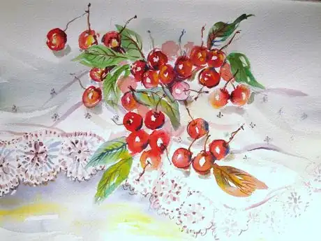 Image titled Cherries with lace