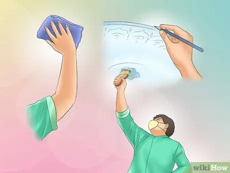 Image titled Put Up a Ceiling Rose Step 4