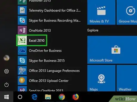 Image titled Create a Template in Excel on PC or Mac Step 1