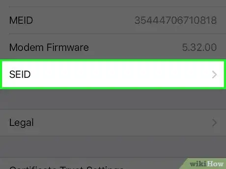 Image titled See Your iPhone's SEID Step 4