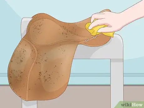 Image titled Clean a Saddle Step 1