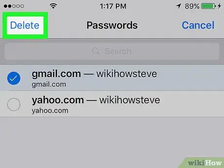 Image titled Delete Saved Passwords from the iCloud Keychain on iPhone or iPad Step 7