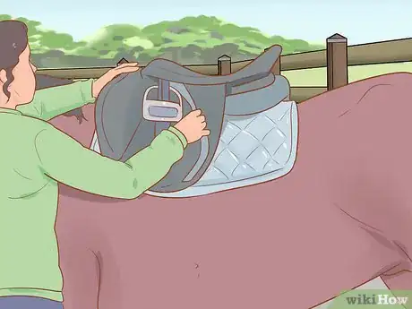 Image titled Tack Up Using English Tack Step 6