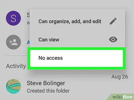 Image titled Unshare on Google Drive on Android Step 6