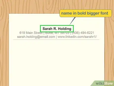 Image titled Write an Entry Level Resume Step 3