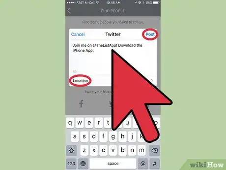 Image titled Use The List App Step 41Bullet2