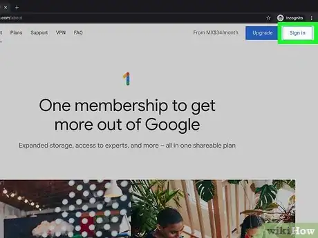 Image titled Use Google One Step 2