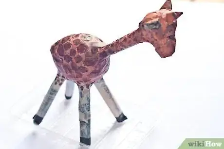 Image titled Make a Papier Mache Giraffe Step 9