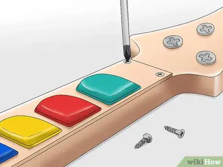 Image titled Build a Custom Guitar Hero Controller out of Hardwood Step 28