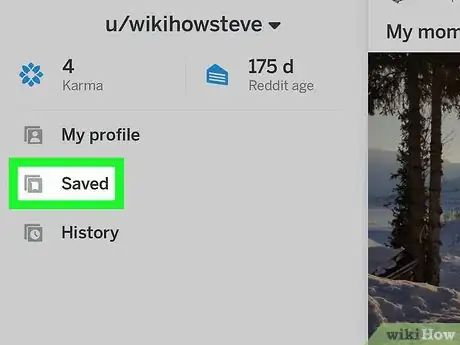 Image titled View Saved Posts on Reddit on iPhone or iPad Step 3