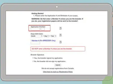 Image titled Register a Dog with the CKC Step 4