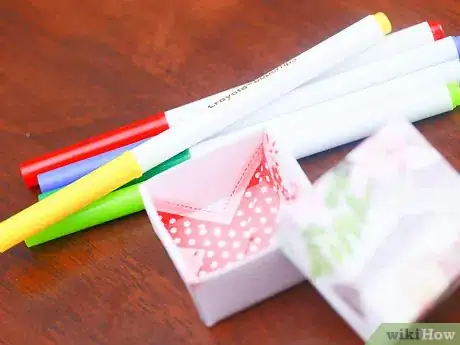 Image titled Make a Gift Box out of a Greeting Card Step 22