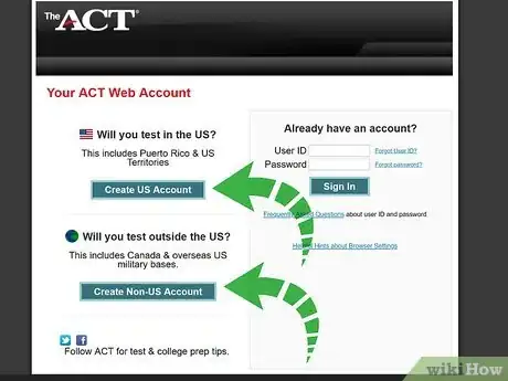 Image titled Send Your ACT Scores to Colleges Step 1