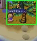 Plant a Coconut Tree in Animal Crossing: City Folk
