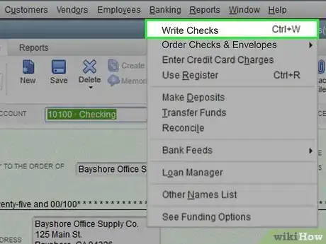 Image titled Print Checks in Quickbooks Step 10