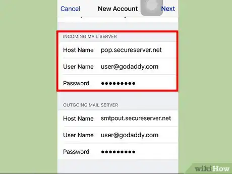 Image titled Check Godaddy Email on iPhone Step 8