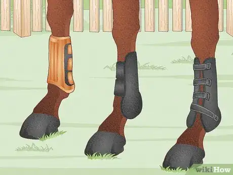 Image titled Fit a Horse for Support Boots Step 1
