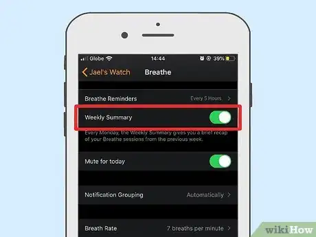 Image titled Use the Apple Watch Breathe App Step 12