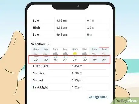 Image titled Read Surf Reports Step 9