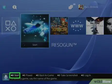 Image titled Control the PlayStation4 with Voice Commands Step 12