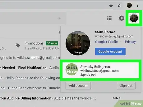 Image titled Change Your Default Google Account Step 5
