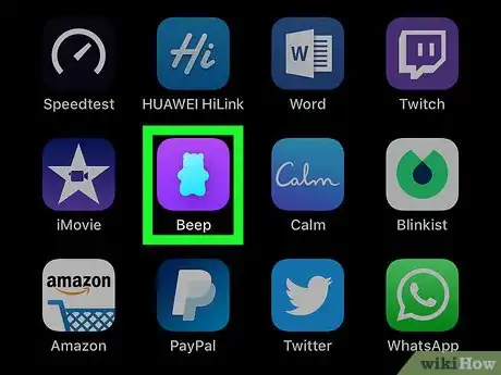 Image titled Record on Beep Friends Messenger App on iPhone or iPad Step 1