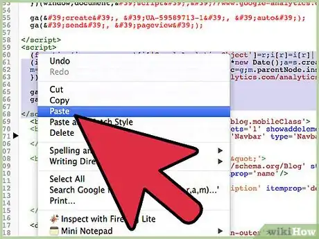 Image titled Add Google Analytics to Blogger Step 17