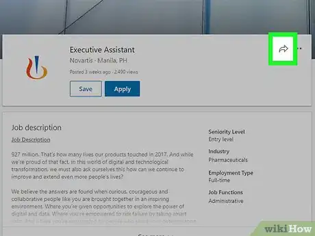 Image titled Share a Job Posting on LinkedIn Step 21