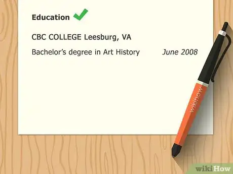 Image titled Put Cashier Experience on a Resume Step 4