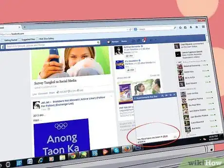 Image titled Talk to a Guy You Like on Facebook Step 8