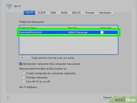 Image titled How Do I Remove Unwanted Wireless Networks Mac Step 5