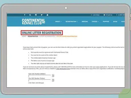 Image titled Register a Dog with the CKC Step 9