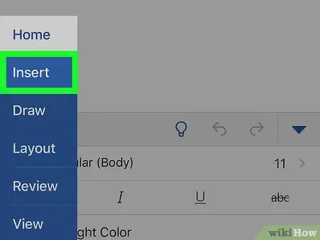 Image titled Type an Arrow in Microsoft Word on iPhone or iPad Step 13