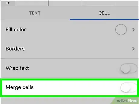 Image titled Make a Table on Google Sheets on iPhone or iPad Step 15