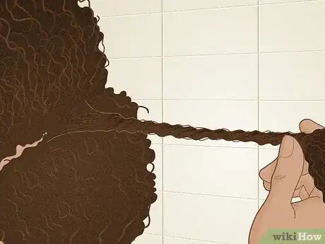 Image titled Do a Twist and Curl on Natural Hair Step 6
