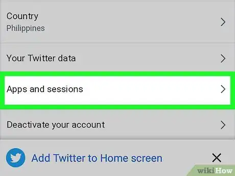 Image titled Remove Applications from Twitter (Mobile) Step 12