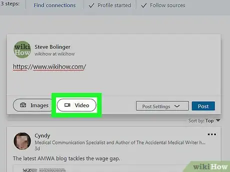 Image titled Post Something on LinkedIn on PC or Mac Step 5