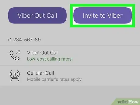 Image titled Invite Someone to Viber on iPhone or iPad Step 5