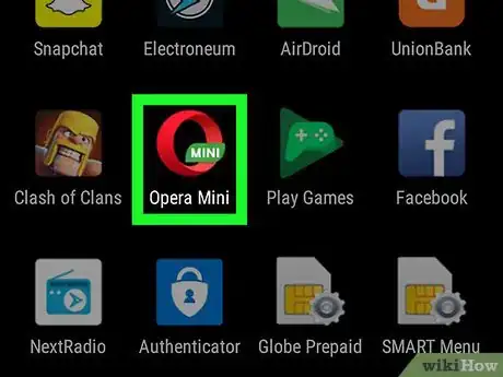Image titled Download Videos from YouTube Using Opera Mini Web Browser (Mobile) Step 1