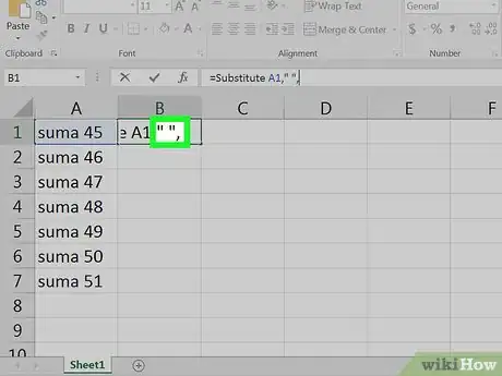 Image titled Remove Spaces Between Characters and Numbers in Excel Step 13
