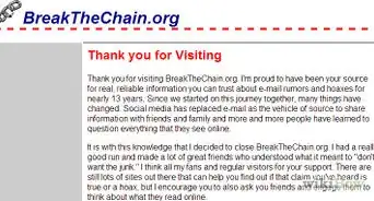 Stop Believing in Chain Letters