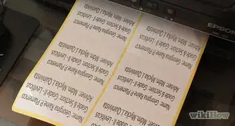 Load Labels Into an Inkjet Printer