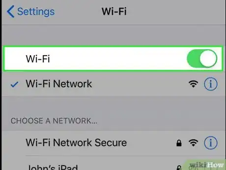Image titled Set the Default Wi‐Fi Network on an iPhone Step 3