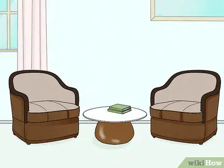 Image titled Decorate a Living Room Without a Sofa Step 2