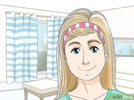 Image titled Style Bangs While Growing Them Out Step 3